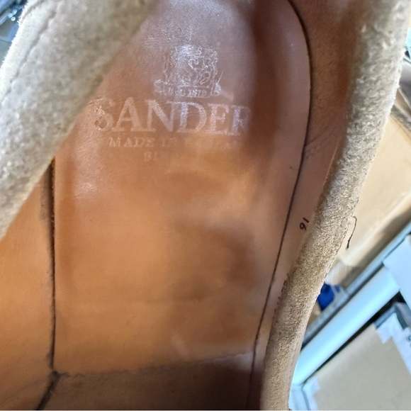 Sander made in England leather loafers men’s size 10.5 main image 5
